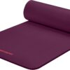 Retrospec Solana Yoga Mat 1/2" Thick w/Nylon Strap for Men & Women - Non Slip Exercise Mat for Yoga, Pilates, Stretching, Floor & Fitness Workouts