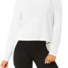 Bestisun Long Sleeve Workout Shirts Yoga Dance Tops Open Back Athletic Clothes for Women