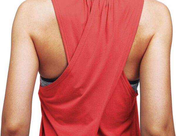 Mippo Workout Tops for Women Yoga Athletic Shirts Tank Tops Gym Summer Workout Clothes