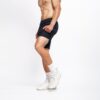 YOGA CROW Men's Swerve Yoga Training Shorts w/Non-Restrictive Inner Liner - 7" Inseam - Workout, Gym, Running, Training
