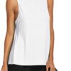 Bestisun Workout Tops Open Back Shirts Gym Athletic Clothes Tie Back Musle Tank for Women