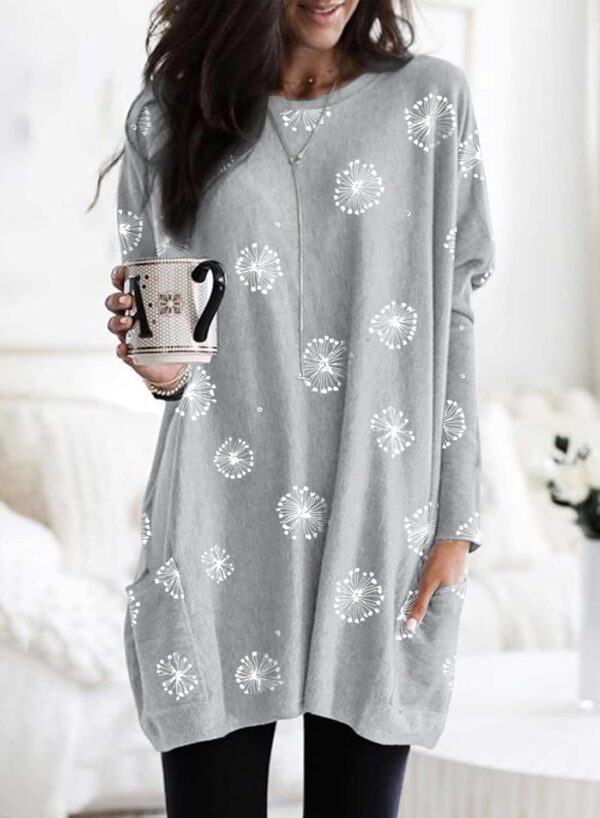 Dokotoo Womens 2025 Spring Outfits Casual Long Sleeve Shirts Lightweight Sweatshirts Fashion Tunic Tops with Pockets