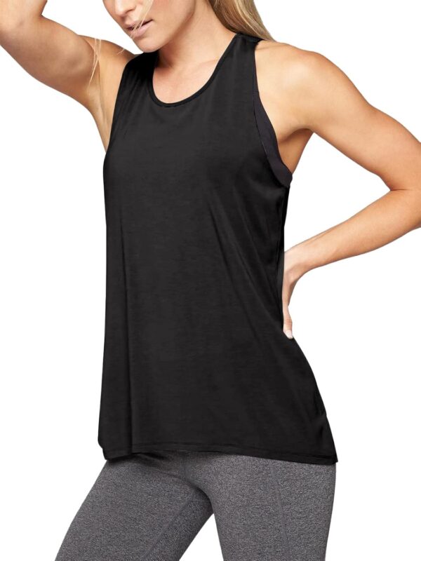 Mippo Workout Tops for Women Yoga Athletic Shirts Tank Tops Gym Summer Workout Clothes