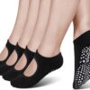 Yoga Socks Non Slip Skid Socks with Grips Pilates Ballet Barre Socks for Women