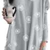 Dokotoo Womens 2025 Spring Outfits Casual Long Sleeve Shirts Lightweight Sweatshirts Fashion Tunic Tops with Pockets