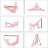 Yoga Strap for Stretching - 8 Loops Stretching Strap - Essential Yoga Accessories for Flexibility and Enhanced Stretching - Ideal Stretch Strap in Yoga and Pilates