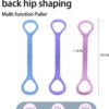 Figure 8 Fitness Resistance Band, Elastic Bands for Working Out,Arm,Back Training Exercise Band, Exercise Equipment for Yoga, Pilates,Physical Therapy（3 Pack）