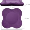 GoYonder Yoga Knee Pads 2 Pack, Yoga Knee Cushion Thick, Exercise Pads for Knees Elbows Wrist Hands Head Foam Pilates Kneeling pad