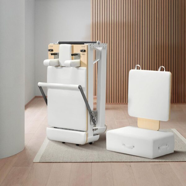 Pilates Reformer Machine, Aluminum Foldable Pilates Machine,Pilates Fitness Equipment for Home and Studio