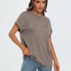 AUTOMET Womens Summer Tops Spring Fashion Oversized Business Casual Dressy T Shirts Workout Clothes Trendy Outfits 2025