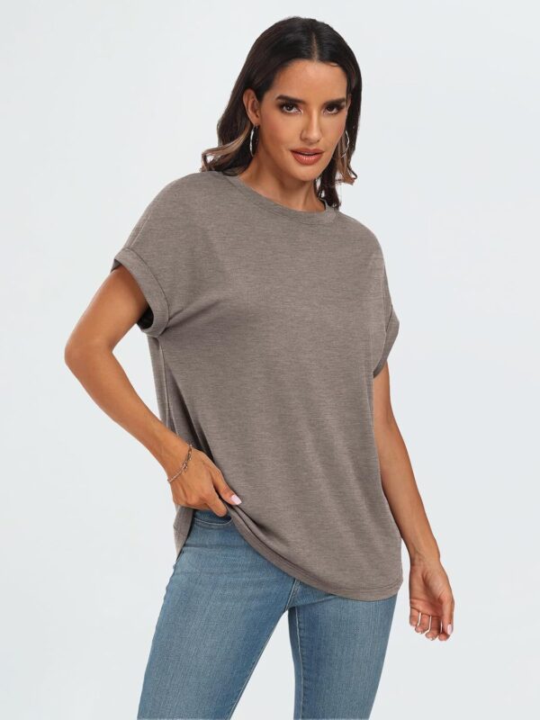 AUTOMET Womens Summer Tops Spring Fashion Oversized Business Casual Dressy T Shirts Workout Clothes Trendy Outfits 2025