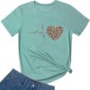 BLACKMYTH Women Graphic Cute T-Shirts Cotton Tops