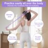 Figure 8 Fitness Resistance Band, Elastic Bands for Working Out,Arm,Back Training Exercise Band, Exercise Equipment for Yoga, Pilates,Physical Therapy（3 Pack）