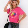 Autism Awareness Shirts Women Autistic Support Tshirt Puzzle Piece Heart Graphic Inspirational Tops
