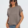 AUTOMET Womens Summer Tops Spring Fashion Oversized Business Casual Dressy T Shirts Workout Clothes Trendy Outfits 2025