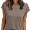 AUTOMET Womens Fashion Tops Summer Outfits Spring T Shirts Business Casual Dressy Plus Size Trendy Workout Clothes 2025