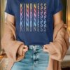Kindness Shirt for Women Summer Casual Short Sleeve Inspirational Tee Tops