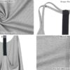icyzone Workout Tank Tops for Women - Athletic Yoga Tops, T-Back Running Tank Top