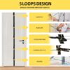 Door Anchor Strap and Resistance Bands for Working Out with Handles, Strength Training Equipment Exercise Bands for Full Body Workout, Non-Slip Multi Point Attachment for Home Gym Fitness