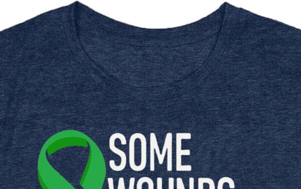 Womens Mental Health Matters Shirts Green Ribbon Awareness T-Shirt Inspirational Tee Top