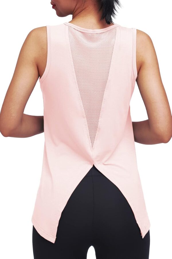 Mippo Workout Tops for Women Yoga Tank Tops Muscle Tank Athletic Shirs Workout Clothes