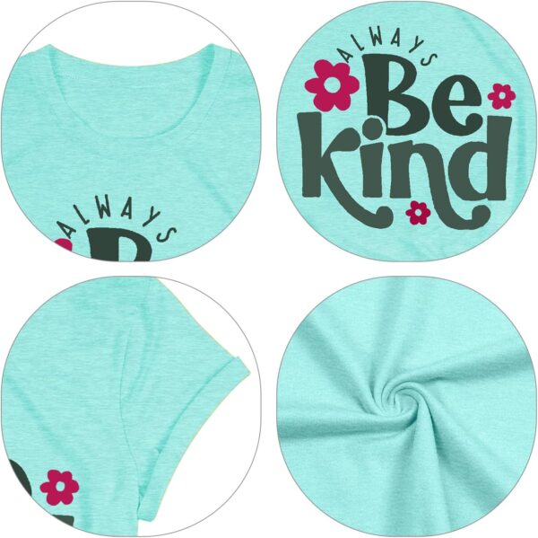 Always Be Kind Shirt Kindness Shirt Be Kind Women T-Shirt Inspirational Quotes Tees Inspirational Tops
