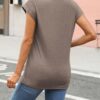 AUTOMET Womens Fashion Tops Summer Outfits Spring T Shirts Business Casual Dressy Plus Size Trendy Workout Clothes 2025