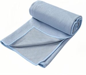 Portable Compressible Diamond Grid Sports Yoga Fitness Mat, Suitable for Yoga, Pilates, and Fitness Use
