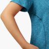 Kimmery V Neck T Shirts for Women Short Sleeve Workout Yoga Tops for Women