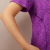 Kimmery V Neck T Shirts for Women Short Sleeve Workout Yoga Tops for Women