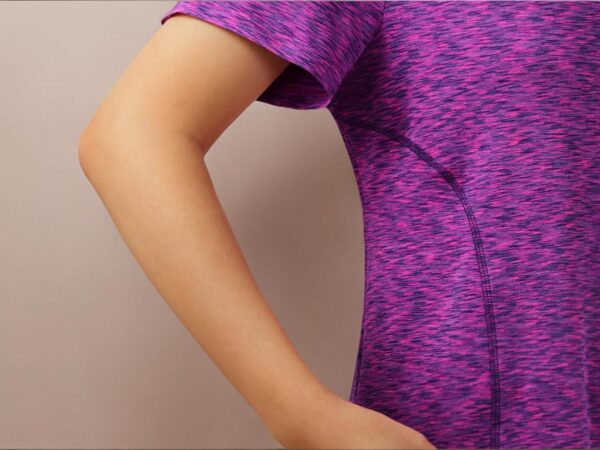 Kimmery V Neck T Shirts for Women Short Sleeve Workout Yoga Tops for Women