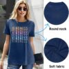 Kindness Shirt for Women Summer Casual Short Sleeve Inspirational Tee Tops