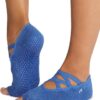 toesox Women’s Elle Half Toe Grip Socks – Non-Slip Pilates Socks with Grips for Women, Yoga Socks, Barre Socks