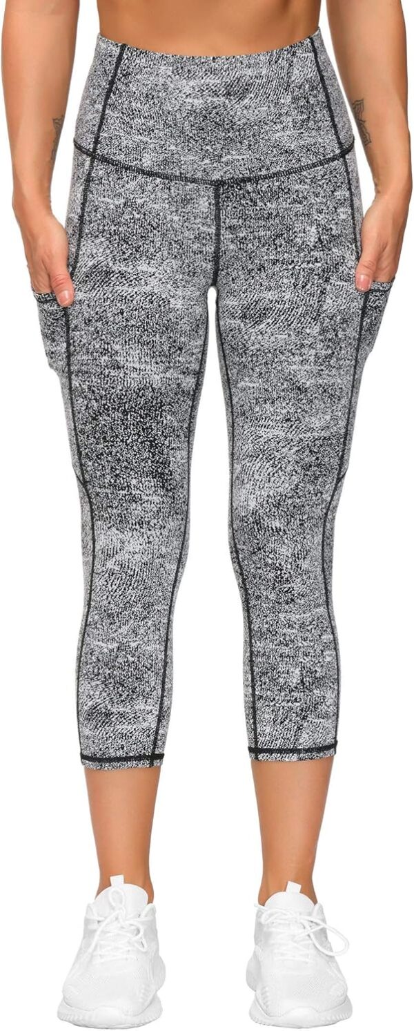 THE GYM PEOPLE Womens' Yoga Pants High Waist with Pocket Tummy Control