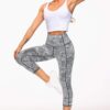 THE GYM PEOPLE Womens' Yoga Pants High Waist with Pocket Tummy Control
