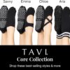TAVI Women’s Maddie Grip Socks - Non-Slip Pilates Socks with Grips for Women, Yoga Socks, Barre Socks