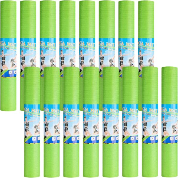 3 mm Thick Yoga Mat Exercise Workout Mat Non Slip Fitness Pad for Women Gym Home Yoga Pilates