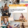Gripjoy Grip Socks for Women and Men - Non Slip Socks - Yoga Socks with Grippers - Hospital Socks Non Skid - 3 Pairs
