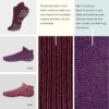 Hylaea Unisex Non Slip Socks with Grip for Yoga, Hospital, Pilates, Barre | Ankle, Cushioned