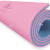 Hatha Yoga Extra Thick TPE Yoga Mat - 72"x 32" Thickness 1/2 Inch -Eco Friendly SGS Certified - With High Density Anti-Tear Exercise Bolster For Home Gym Travel & Floor Outside