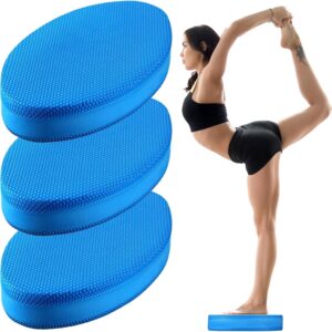 Hanaive 3 Pcs Foam Pad Balance Pad Foam Balance Mat Pad Soft Yoga Pad Stability Trainer mat for Physical Therapy Rehabilitation Core Strength Training Device for Women Men