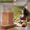 Sadhu Board - Sadhu Board for Beginners, Nail Boards for Feet, Wooden Yoga Board for Acupressure,Foot Reflexology Mat,Foot Massage Board