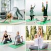 3 mm Thick Yoga Mat Exercise Workout Mat Non Slip Fitness Pad for Women Gym Home Yoga Pilates