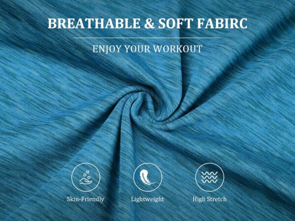 Kimmery V Neck T Shirts for Women Short Sleeve Workout Yoga Tops for Women