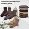 Corlap Women's Thin Cotton Socks 6-Pairs Gift Box Soft Bootie Dress Above Ankle Crew Socks